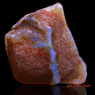 9.85 Cts Natural Australian Fire Opal Loose Gemstone Fancy Rough 17x13x8 mm RB-89