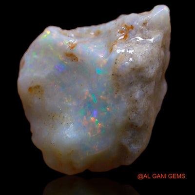 3.30 Cts Unheated Australian Fire Opal Loose Gemstone Fancy Rough Natural 11x11x5 mm RB-8