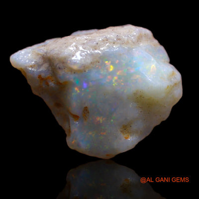 3.30 Cts Unheated Australian Fire Opal Loose Gemstone Fancy Rough Natural 11x11x5 mm RB-8