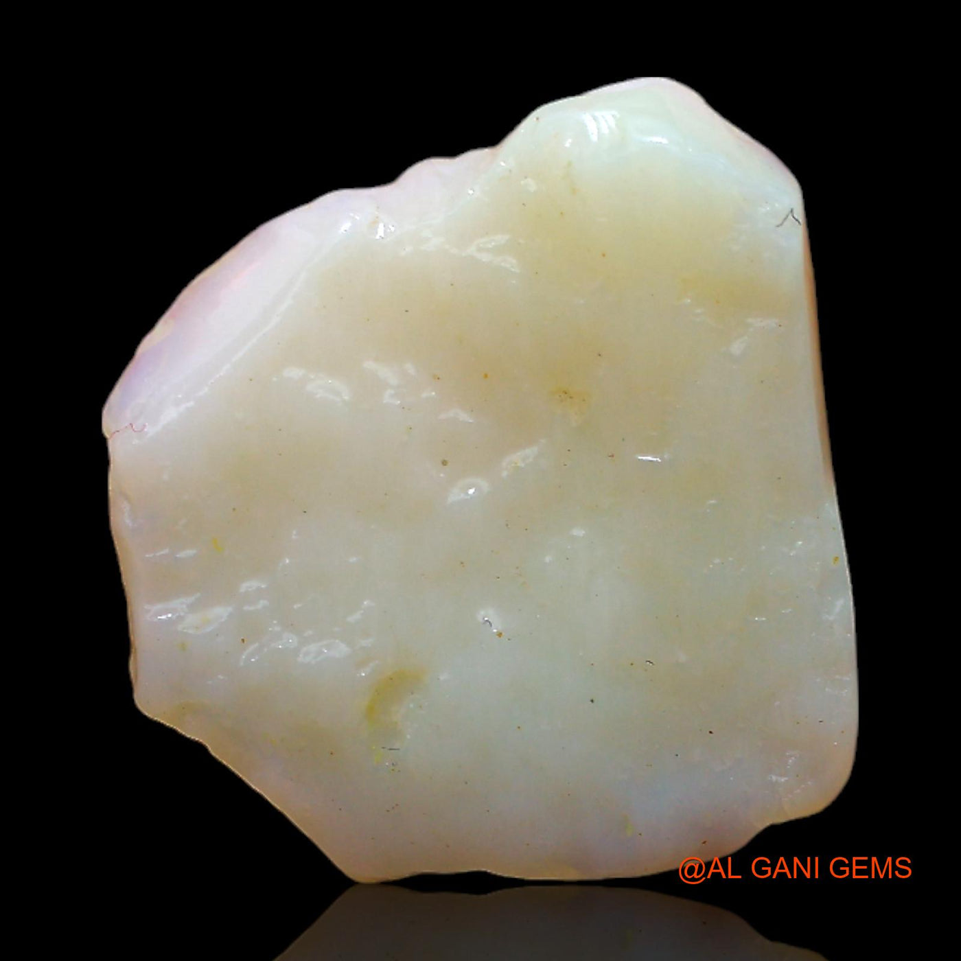 Natural Untreated Fire Opal Loose Gemstone Fancy Rough From Australia 5.00 Cts 16x14x3 mm RB-902