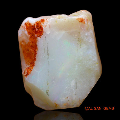 5.00 Cts Natural Australian Fire Opal Loose Gemstone Fancy Rough 14x12x4 mm RB-904