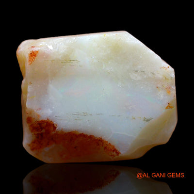 5.00 Cts Natural Australian Fire Opal Loose Gemstone Fancy Rough 14x12x4 mm RB-904
