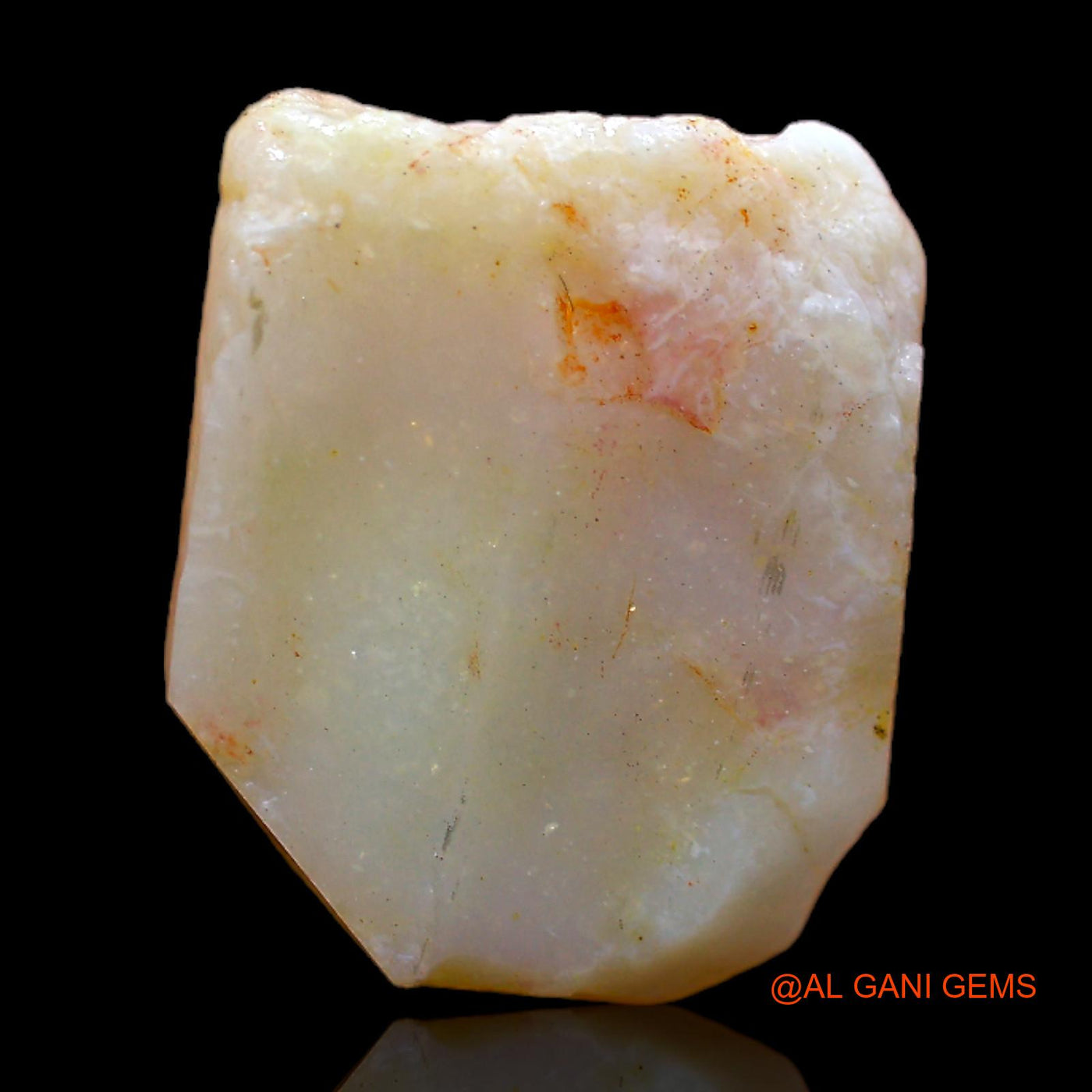 5.00 Cts Natural Australian Fire Opal Loose Gemstone Fancy Rough 14x12x4 mm RB-904