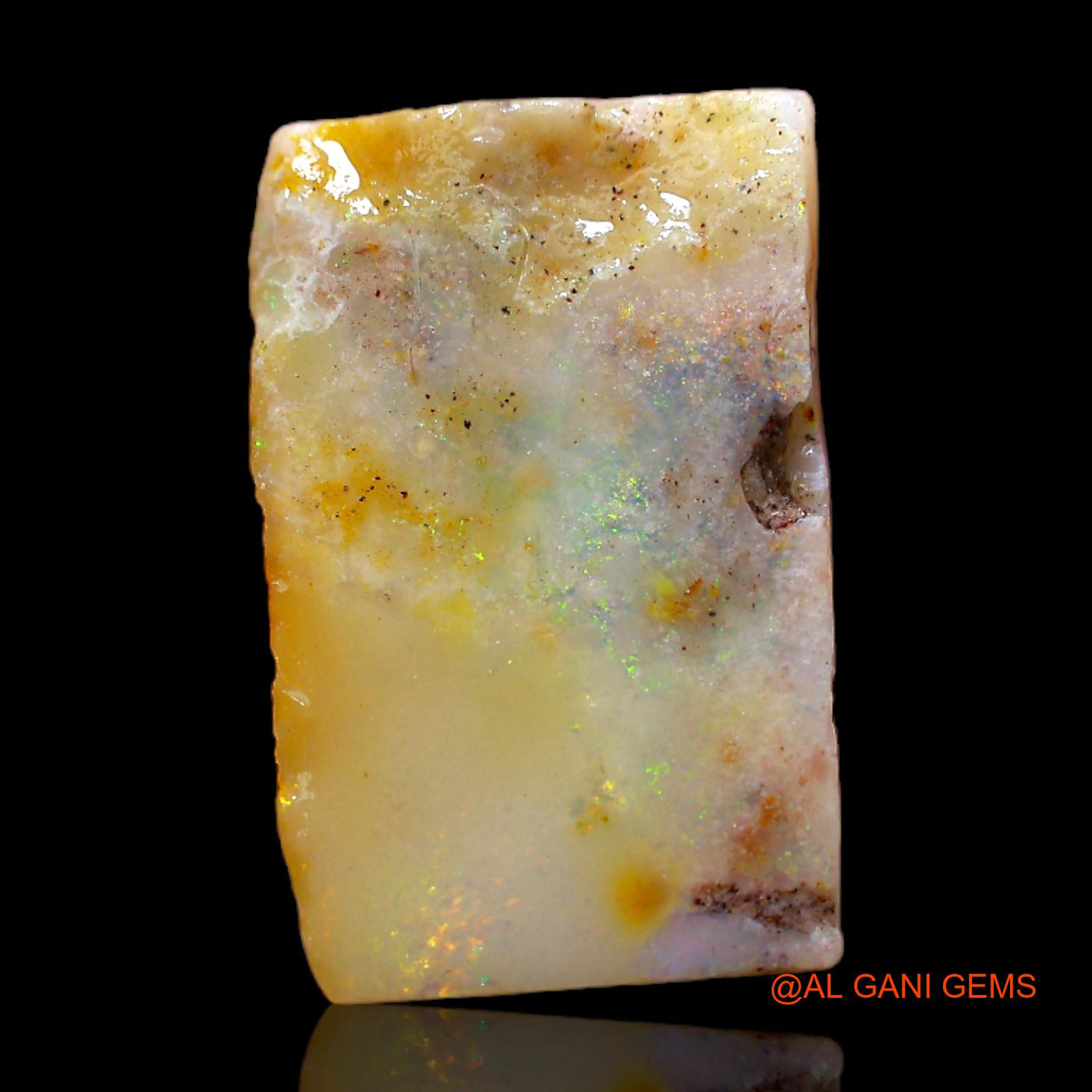 6.00 Cts Natural Australian Fire Opal Fancy Rough Loose Gemstone For Jewelry 16x10x5 mm RB-905