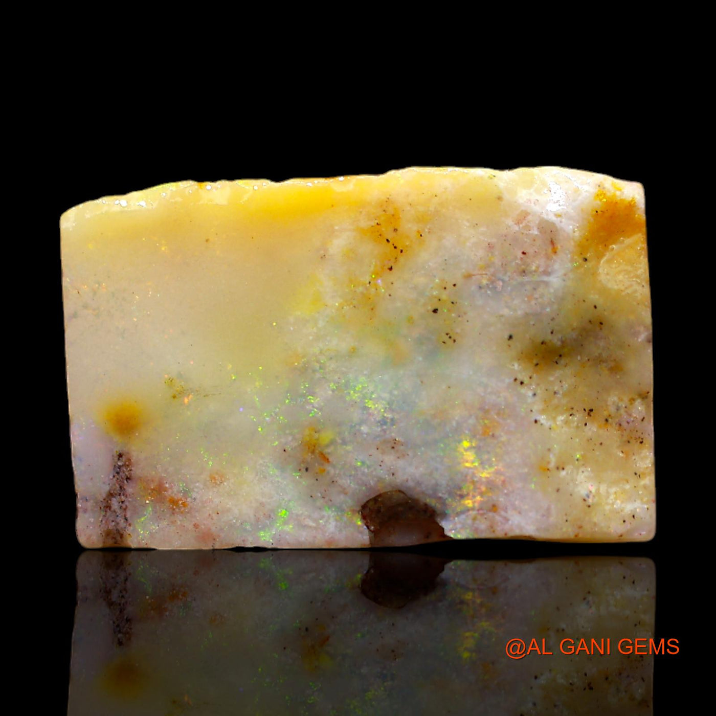 6.00 Cts Natural Australian Fire Opal Fancy Rough Loose Gemstone For Jewelry 16x10x5 mm RB-905