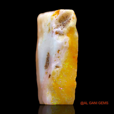 6.00 Cts Natural Australian Fire Opal Fancy Rough Loose Gemstone For Jewelry 16x10x5 mm RB-905