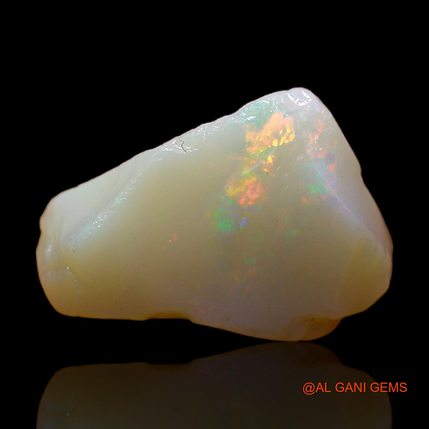 7.00 Cts Unheated Australian Fire Opal Loose Gemstone Fancy Rough Natural 15x11x7 mm RB-907