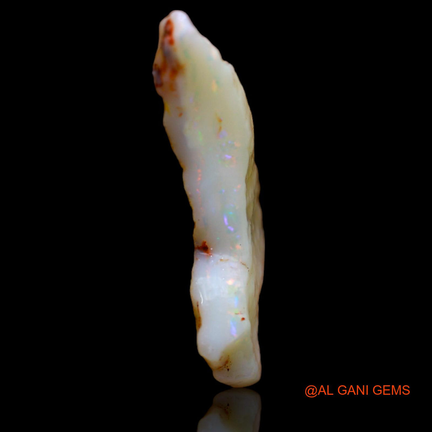 6.35 Cts Natural Australian Fire Opal Fancy Rough Loose Gemstone For Jewelry 26x10x5 mm RB-90