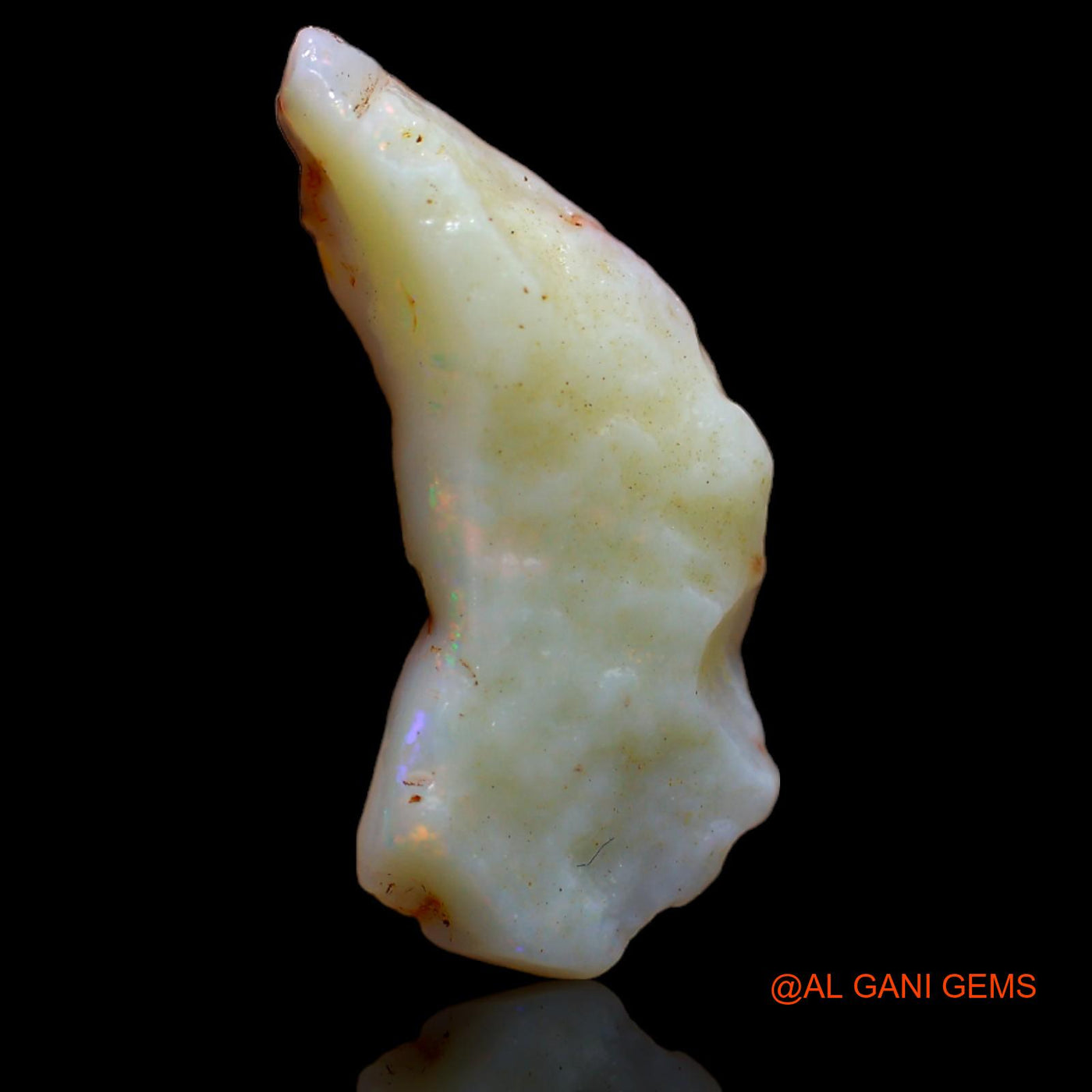 6.35 Cts Natural Australian Fire Opal Fancy Rough Loose Gemstone For Jewelry 26x10x5 mm RB-90