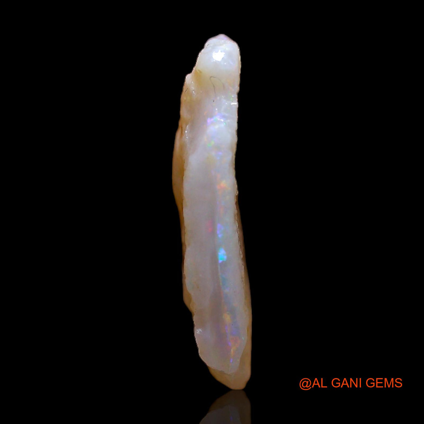 3.00 Cts Natural Australian Fire Opal Loose Gemstone Fancy Rough 16x13x3 mm RB-916