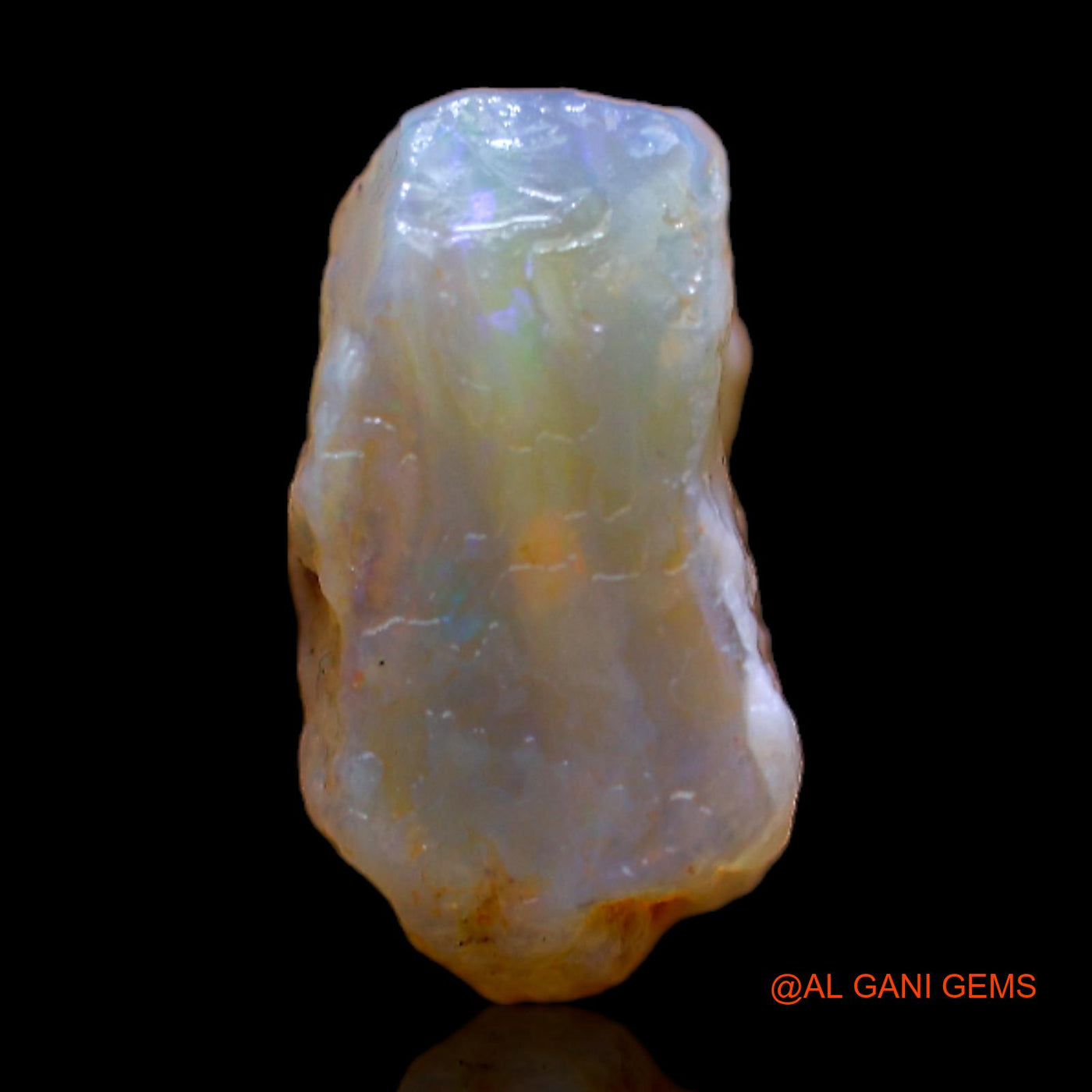 7.00 Cts Natural Australian Fire Opal Fancy Rough Loose Gemstone For Jewelry 14x11x6 mm RB-917