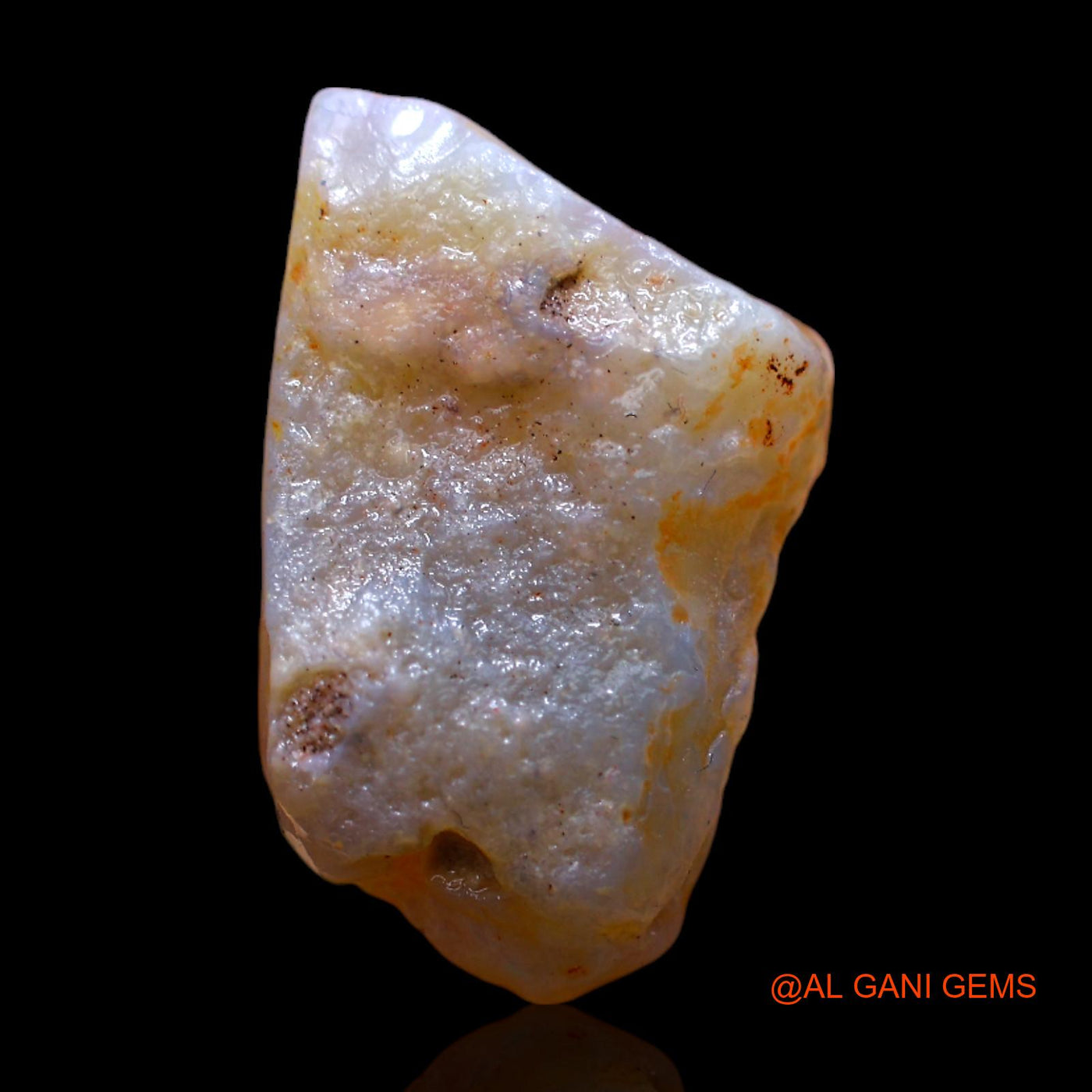 7.00 Cts Natural Australian Fire Opal Fancy Rough Loose Gemstone For Jewelry 14x11x6 mm RB-917