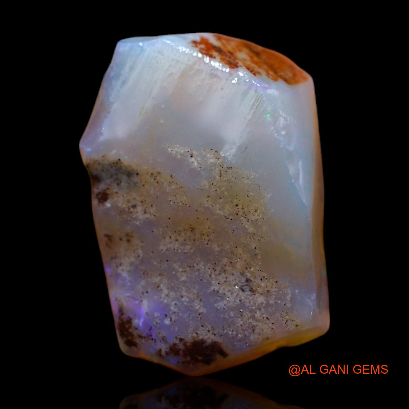 5.00 Cts Natural Australian Fire Opal Fancy Rough Loose Gemstone For Jewelry 16x11x4 mm RB-918