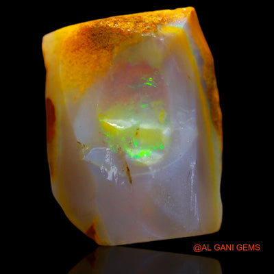 8.50 Cts Natural Australian Fire Opal Fancy Rough Loose Gemstone For Jewelry 15x11x7 mm RB-91