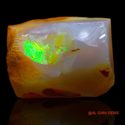 8.50 Cts Natural Australian Fire Opal Fancy Rough Loose Gemstone For Jewelry 15x11x7 mm RB-91