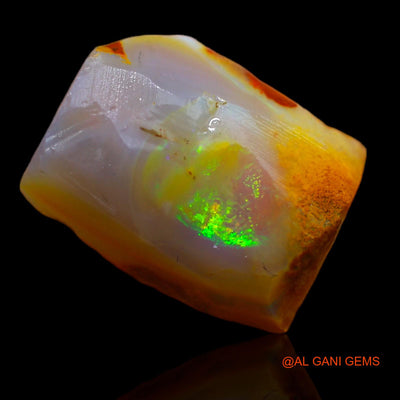 8.50 Cts Natural Australian Fire Opal Fancy Rough Loose Gemstone For Jewelry 15x11x7 mm RB-91