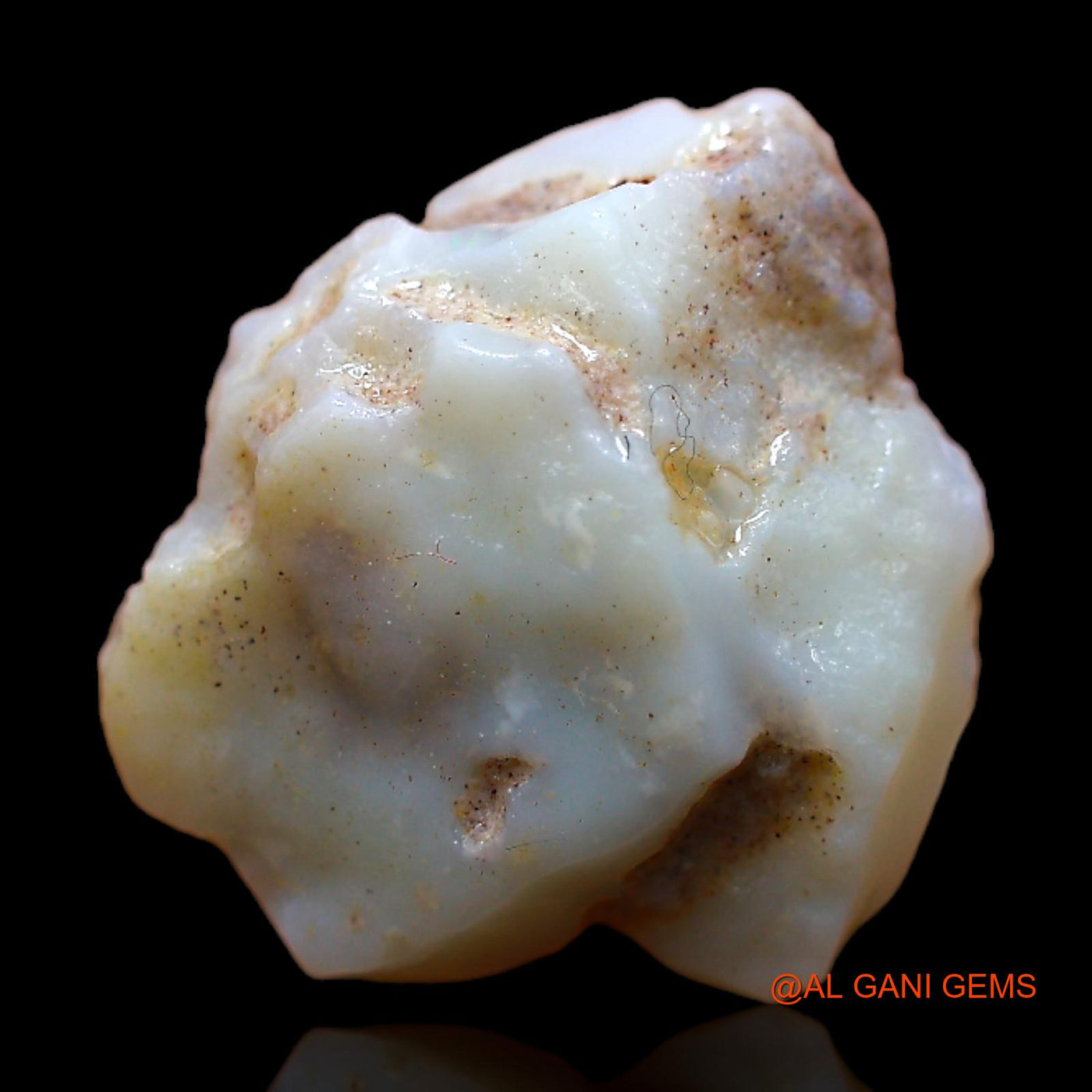 7.00 Cts Natural Australian Fire Opal Loose Gemstone Fancy Rough 15x15x7 mm RB-920
