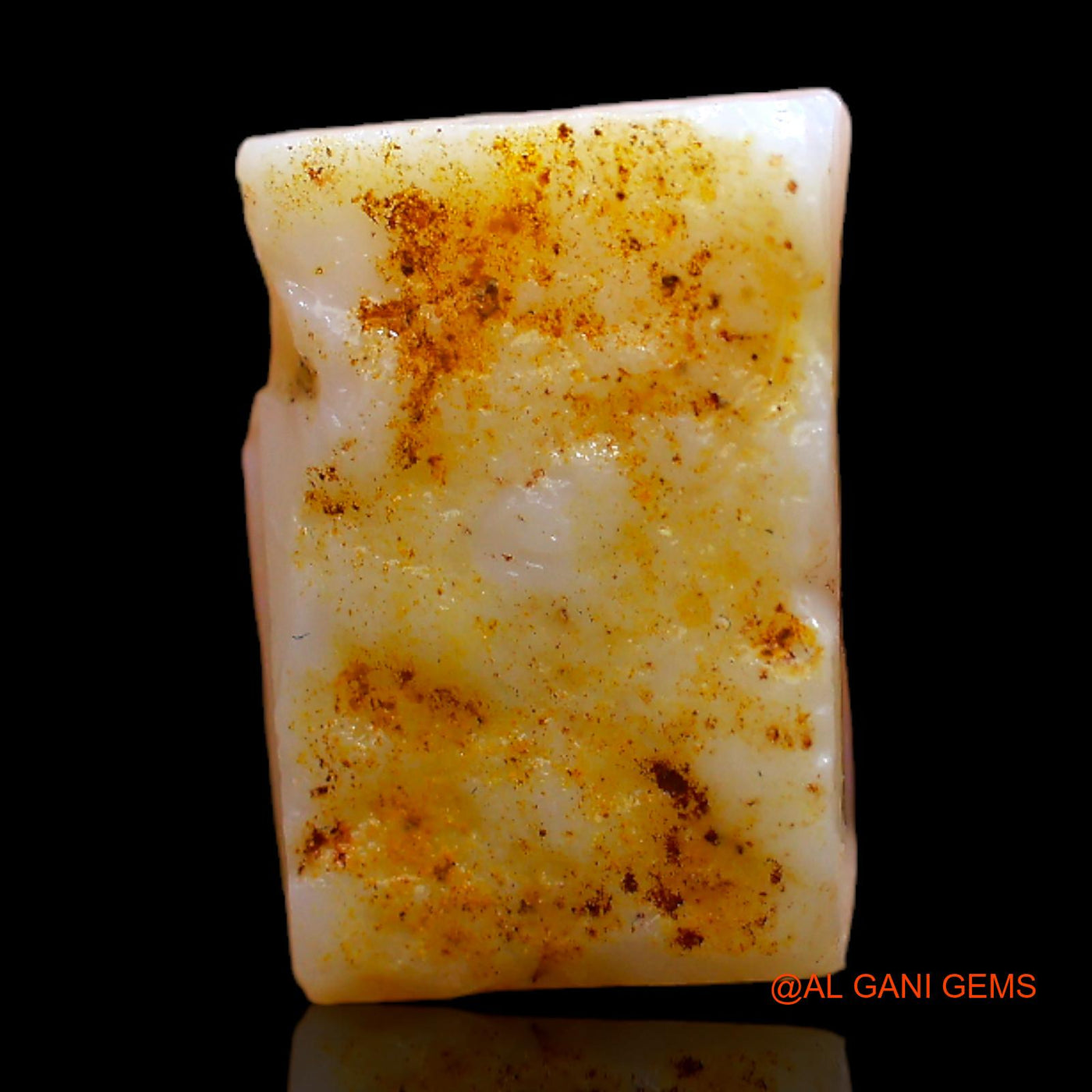 Natural Untreated Fire Opal Loose Gemstone Fancy Rough From Australia 5.00 Cts 14x10x4 mm RB-922