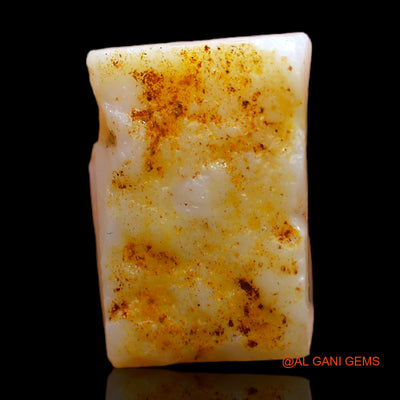 Natural Untreated Fire Opal Loose Gemstone Fancy Rough From Australia 5.00 Cts 14x10x4 mm RB-922