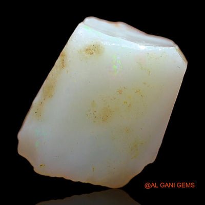 Natural Untreated Fire Opal Loose Gemstone Fancy Rough From Australia 8.00 Cts 12x10x7 mm RB-924