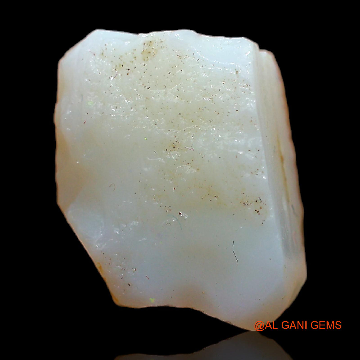 Natural Untreated Fire Opal Loose Gemstone Fancy Rough From Australia 8.00 Cts 12x10x7 mm RB-924