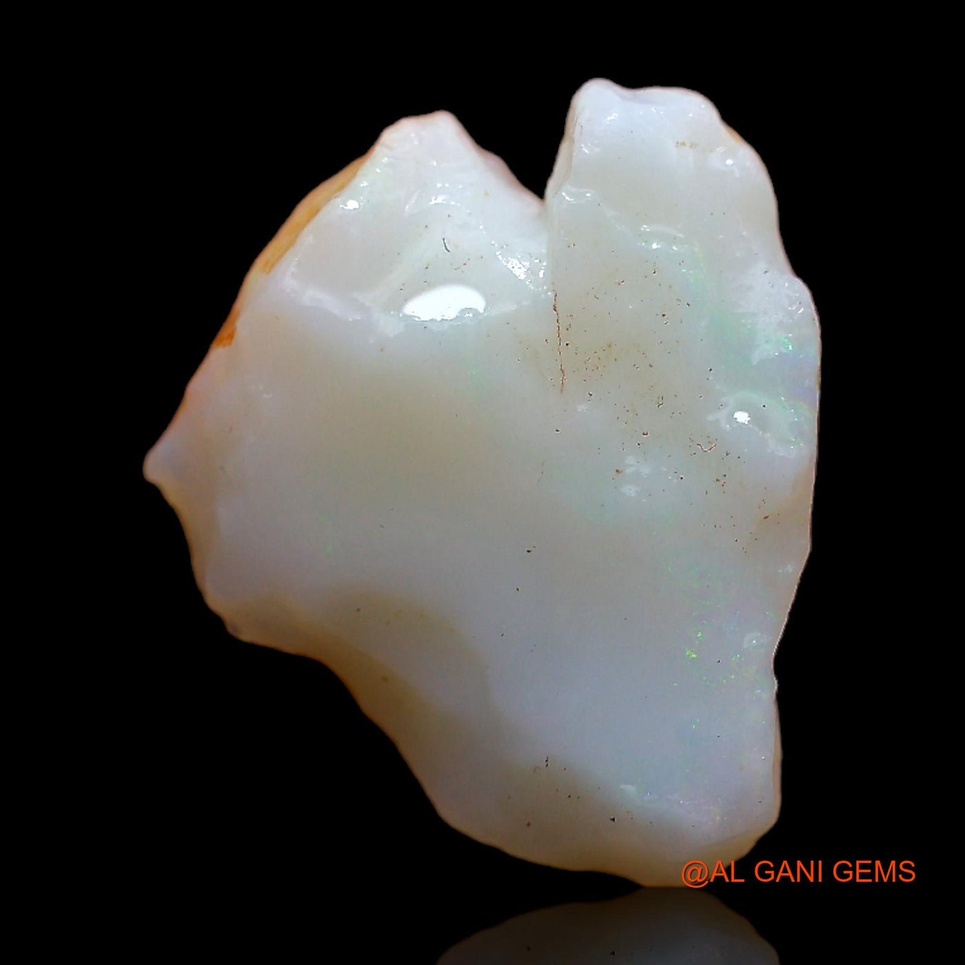 Natural Untreated Fire Opal Loose Gemstone Fancy Rough From Australia 7.00 Cts 16x13x5 mm RB-925