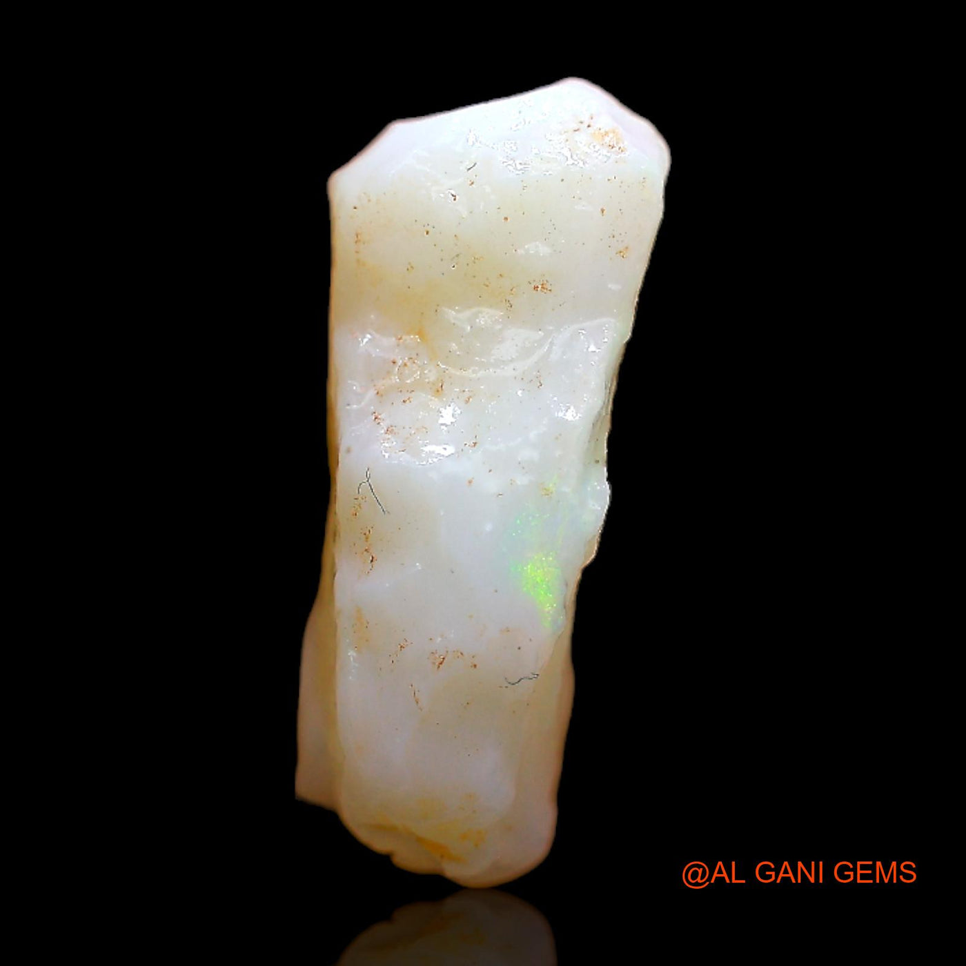 Natural Untreated Fire Opal Loose Gemstone Fancy Rough From Australia 7.00 Cts 16x13x5 mm RB-925