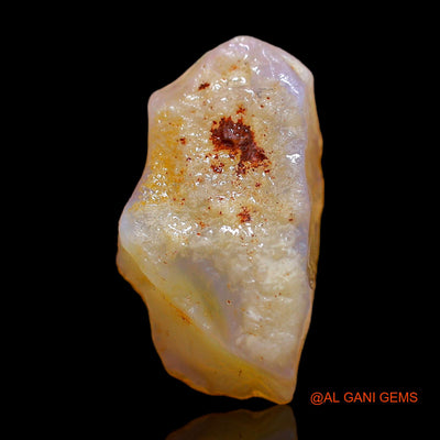 Natural Untreated Fire Opal Loose Gemstone Fancy Rough From Australia 5.00 Cts 18x10x4 mm RB-928