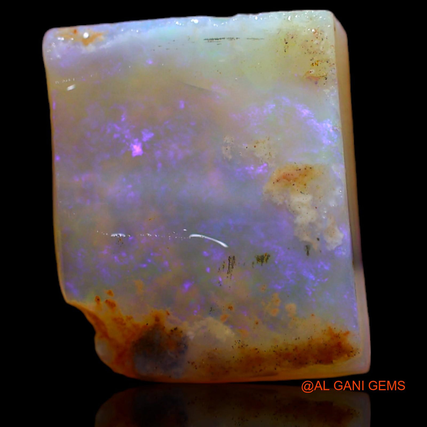 6.70 Cts Natural Australian Fire Opal Fancy Rough Loose Gemstone For Jewelry 15x12x4 mm RB-92