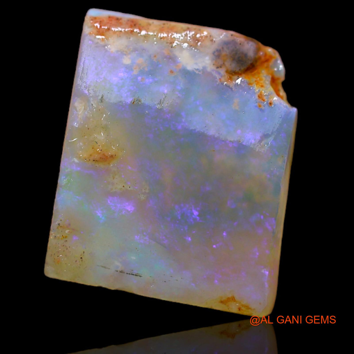 6.70 Cts Natural Australian Fire Opal Fancy Rough Loose Gemstone For Jewelry 15x12x4 mm RB-92