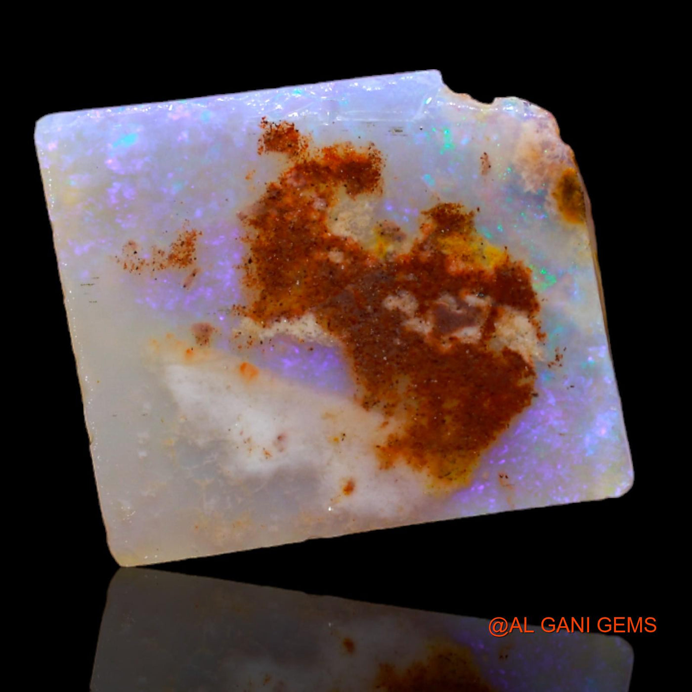 6.70 Cts Natural Australian Fire Opal Fancy Rough Loose Gemstone For Jewelry 15x12x4 mm RB-92