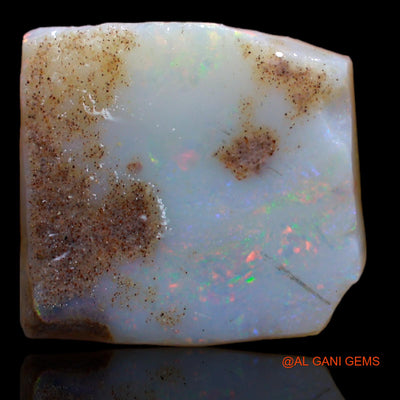7.90 Cts Natural Australian Fire Opal Loose Gemstone Fancy Rough 16x15x4 mm RB-93