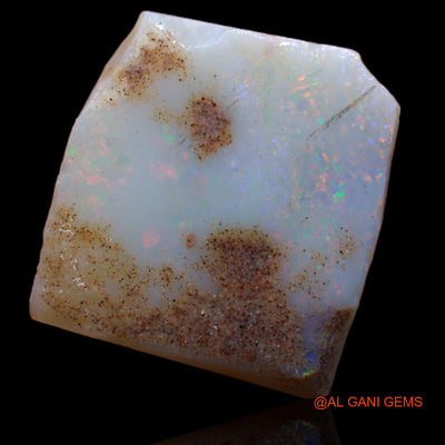 7.90 Cts Natural Australian Fire Opal Loose Gemstone Fancy Rough 16x15x4 mm RB-93