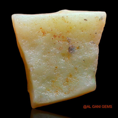 Natural Untreated Fire Opal Loose Gemstone Fancy Rough From Australia 4.00 Cts 14x14x3 mm RB-941