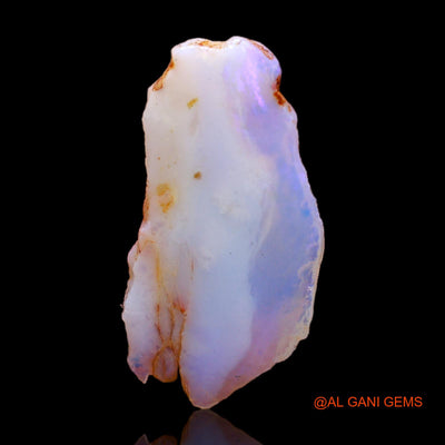 Natural Fire Opal Gemstone 3.00 Cts Loose Fancy Rough From Australia 18x9x3 mm RB-942