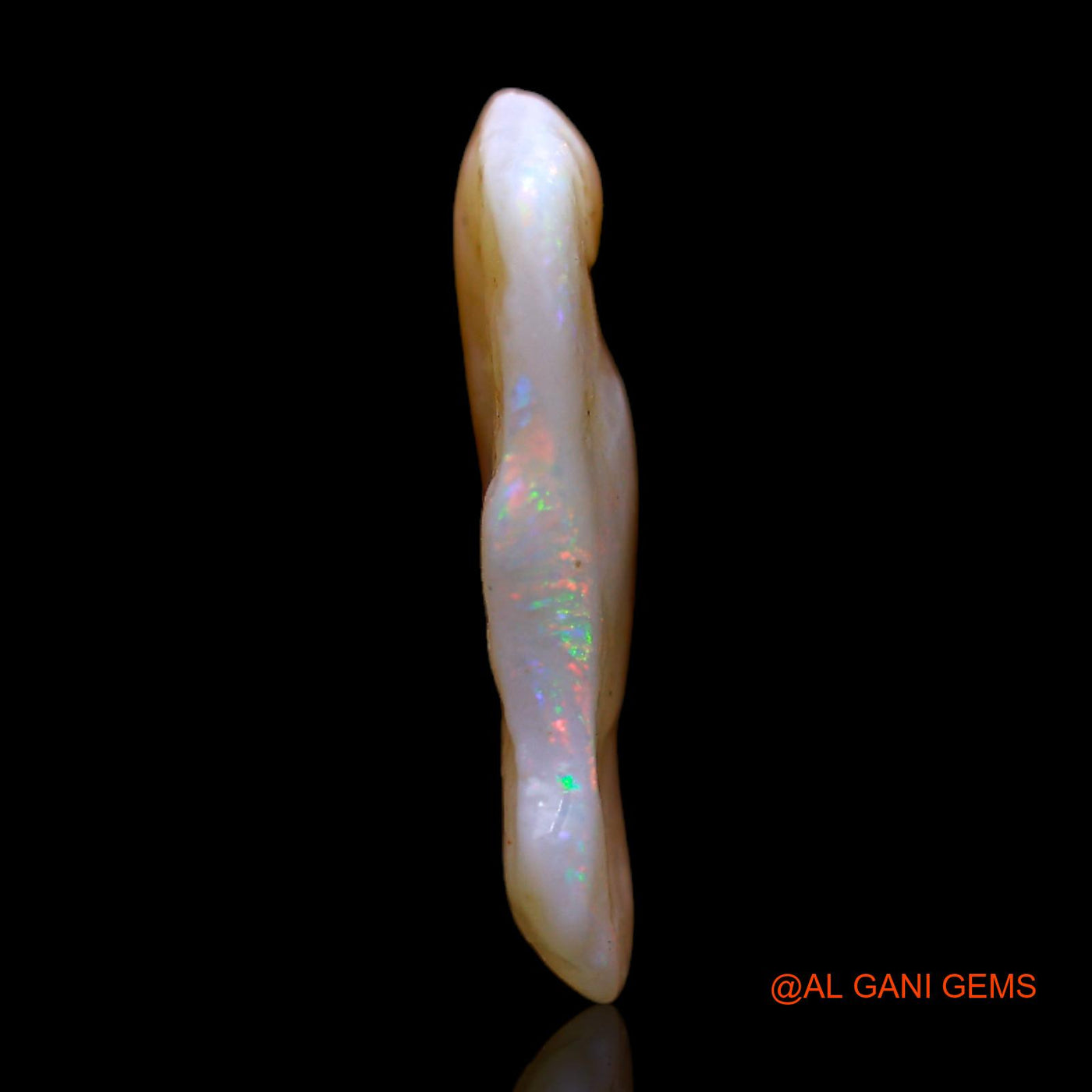 3.00 Cts Natural Australian Fire Opal Loose Gemstone Fancy Rough 15x12x3 mm RB-943