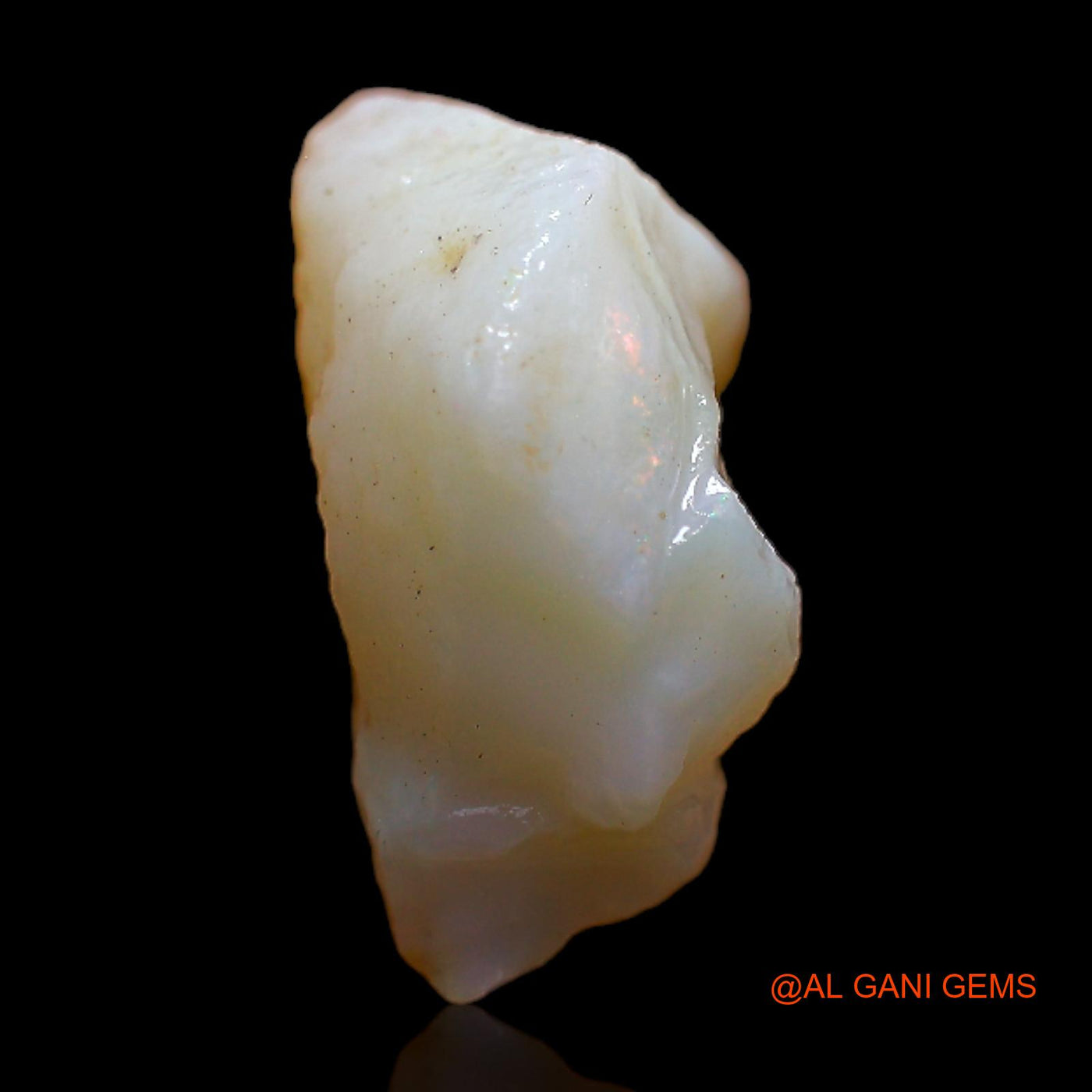 Natural Untreated Fire Opal Loose Gemstone Fancy Rough From Australia 6.00 Cts 15x12x7 mm RB-945