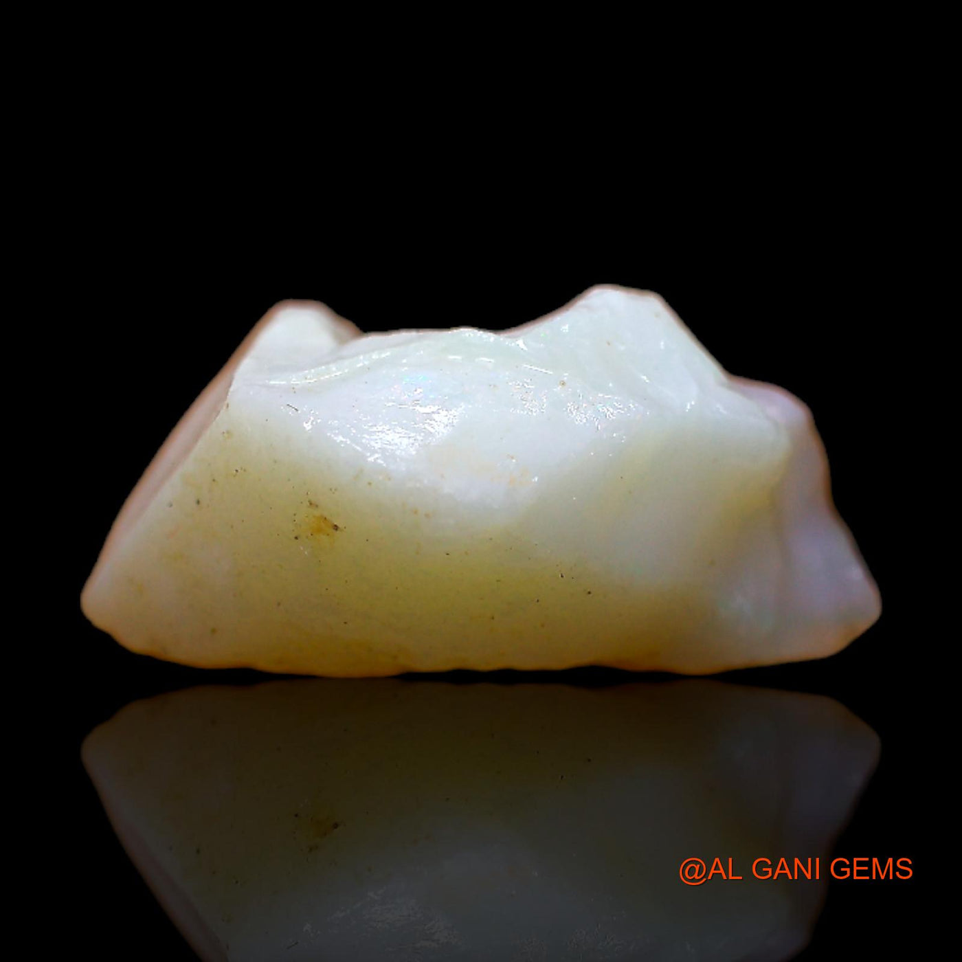 Natural Untreated Fire Opal Loose Gemstone Fancy Rough From Australia 6.00 Cts 15x12x7 mm RB-945