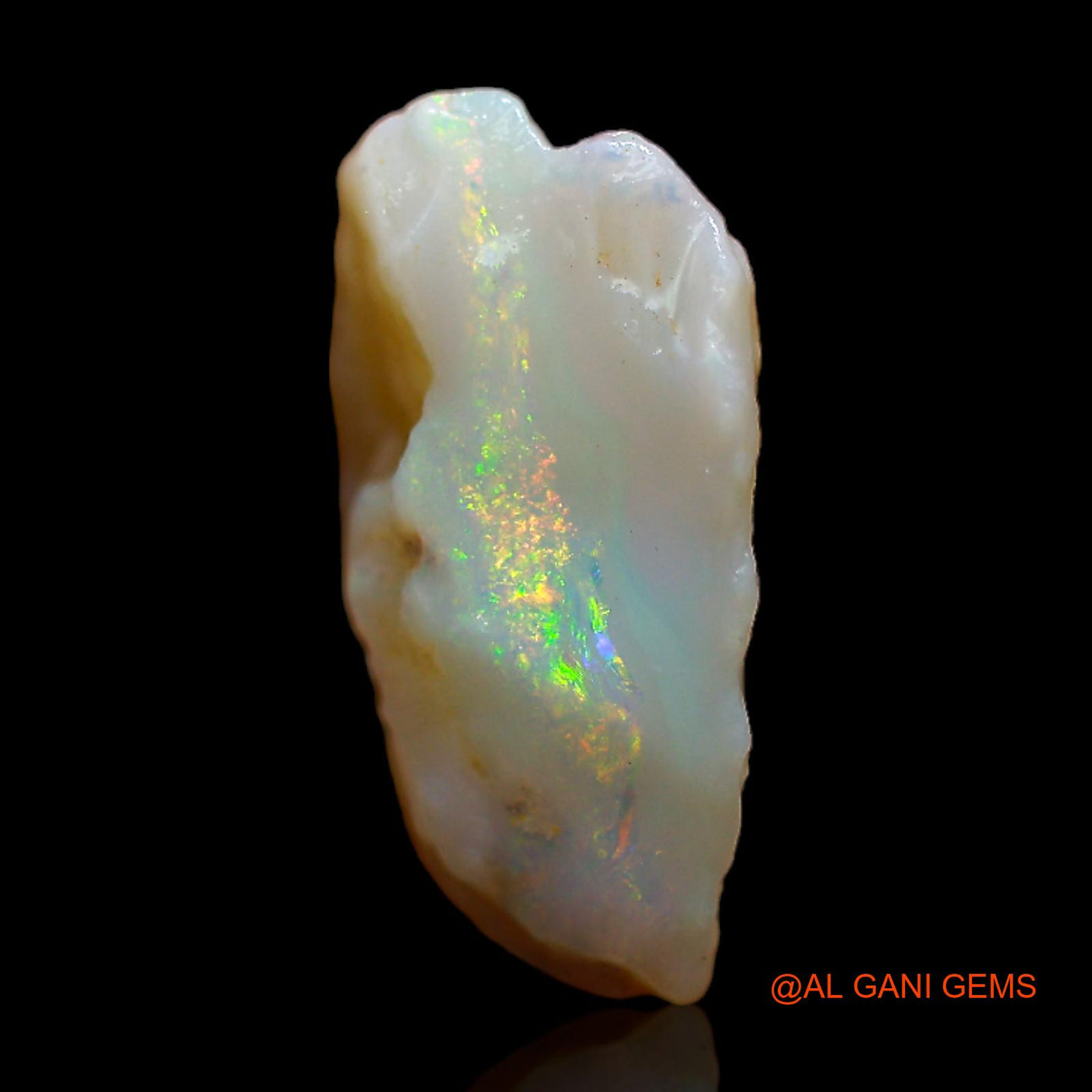 5.00 Cts Natural Australian Fire Opal Loose Gemstone Fancy Rough 16x12x6 mm RB-946