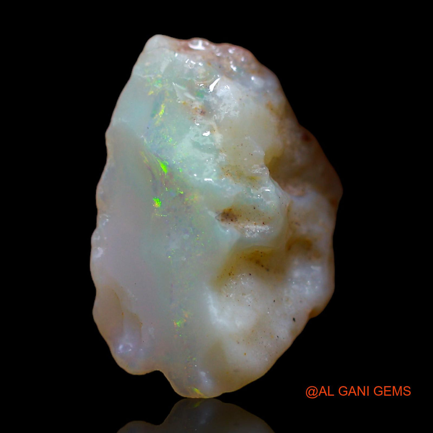5.00 Cts Natural Australian Fire Opal Loose Gemstone Fancy Rough 16x12x6 mm RB-946