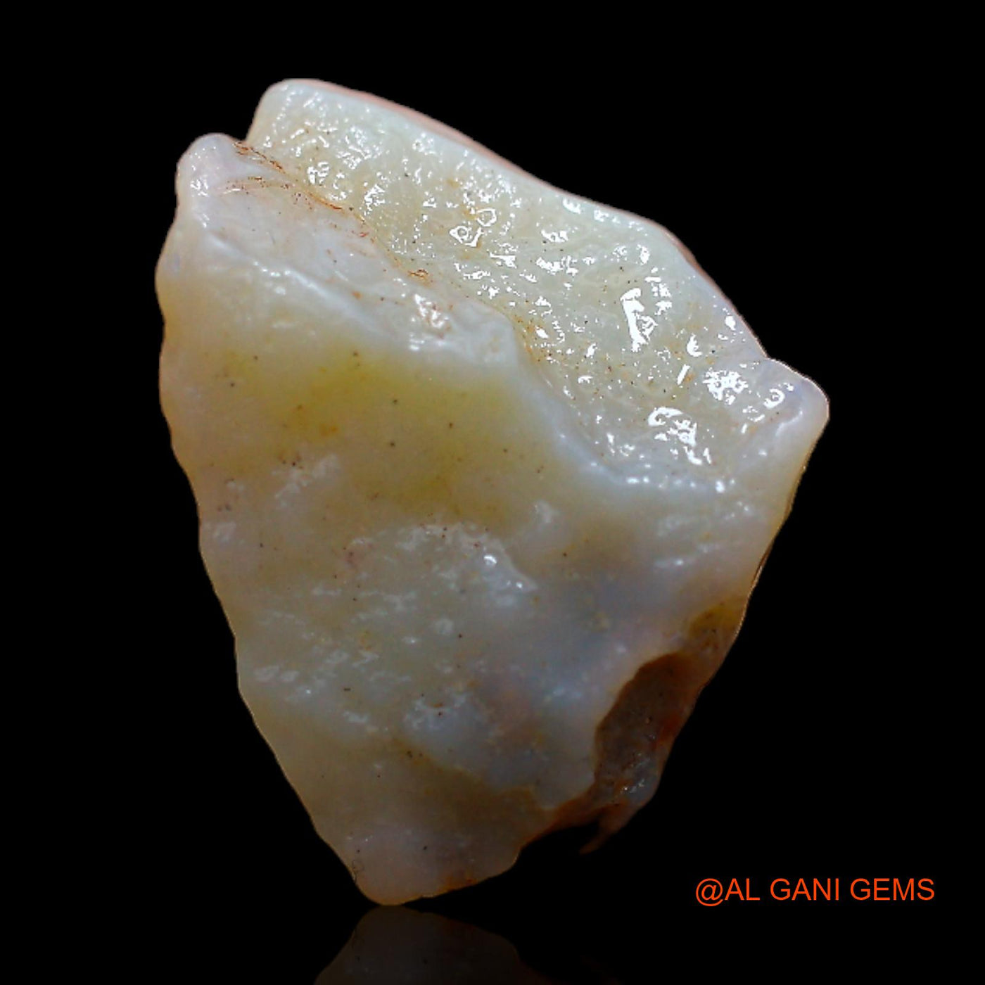 5.00 Cts Natural Australian Fire Opal Loose Gemstone Fancy Rough 16x12x6 mm RB-946