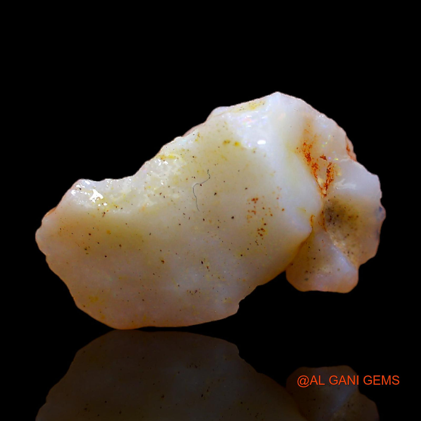 3.00 Cts Unheated Australian Fire Opal Loose Gemstone Fancy Rough Natural 17x11x5 mm RB-947