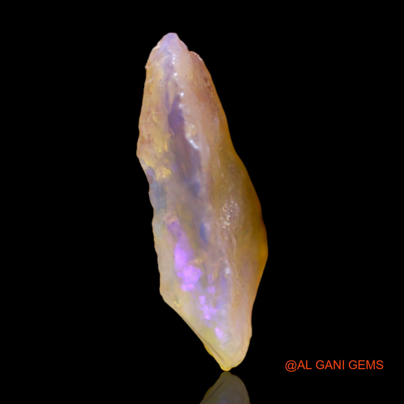 3.00 Cts Unheated Australian Fire Opal Loose Gemstone Fancy Rough Natural 19x9x4 mm RB-948