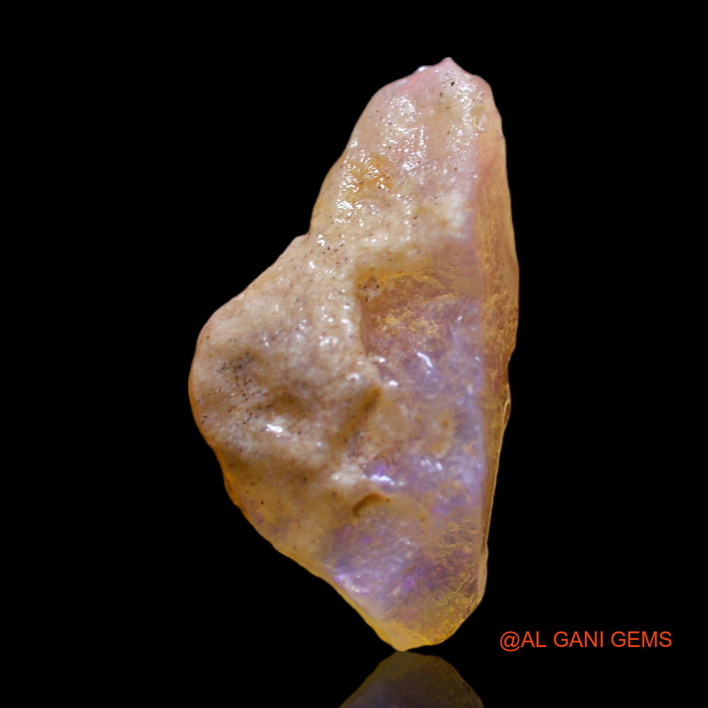3.00 Cts Unheated Australian Fire Opal Loose Gemstone Fancy Rough Natural 19x9x4 mm RB-948