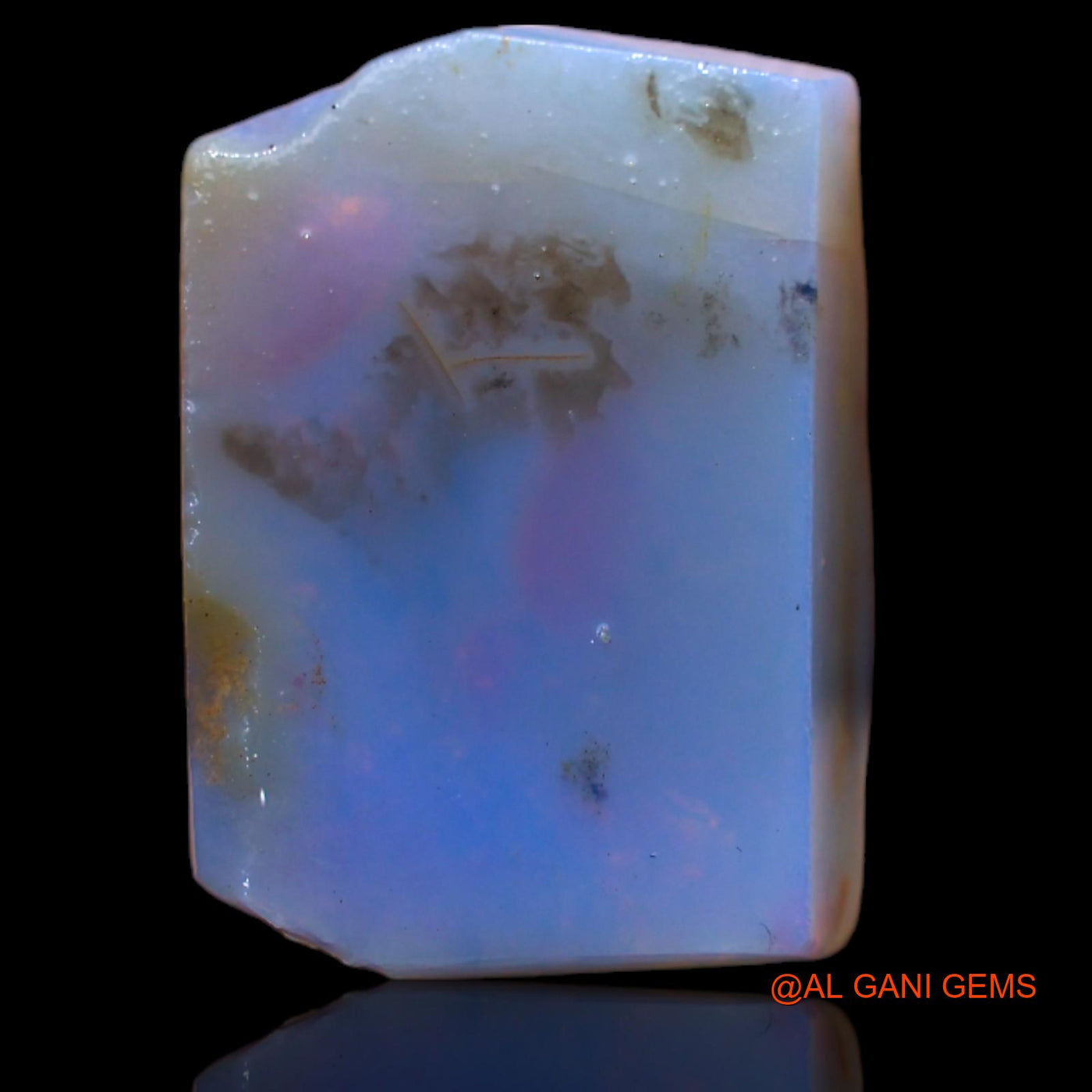 12.05 Cts Natural Australian Fire Opal Fancy Rough Loose Gemstone For Jewelry 18x12x6 mm RB-94