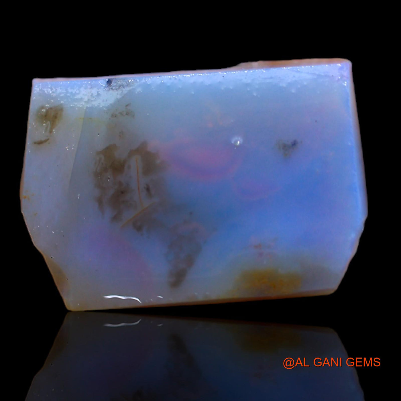 12.05 Cts Natural Australian Fire Opal Fancy Rough Loose Gemstone For Jewelry 18x12x6 mm RB-94