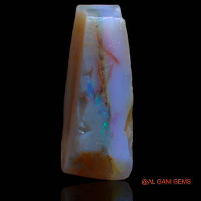 12.05 Cts Natural Australian Fire Opal Fancy Rough Loose Gemstone For Jewelry 18x12x6 mm RB-94