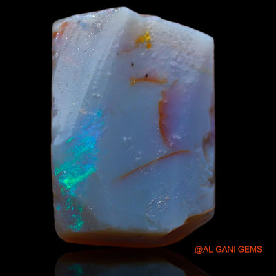12.05 Cts Natural Australian Fire Opal Fancy Rough Loose Gemstone For Jewelry 18x12x6 mm RB-94