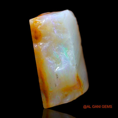 Natural Untreated Fire Opal Loose Gemstone Fancy Rough From Australia 4.00 Cts 13x10x5 mm RB-952