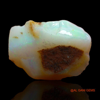 Natural Fire Opal Gemstone 3.00 Cts Loose Fancy Rough From Australia 14x10x4 mm RB-953